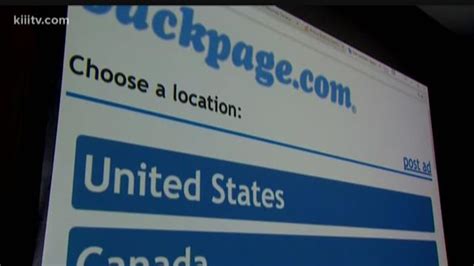 corpus christi backpage|Nueces County plays role in Backpage.com shutdown